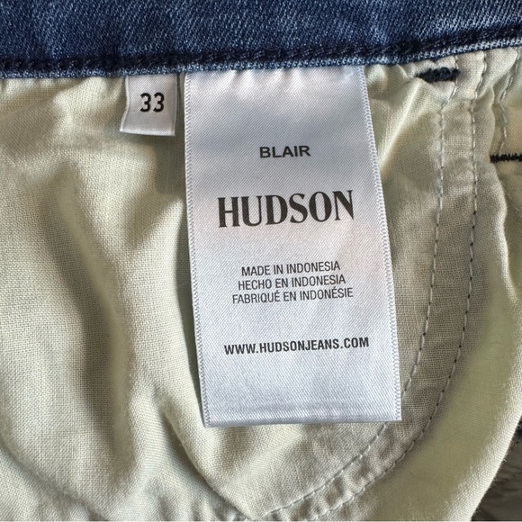 Hudson Blair Denim Blue Jeans Bootcut High-Rise Size 33 - Picture 7 of 9